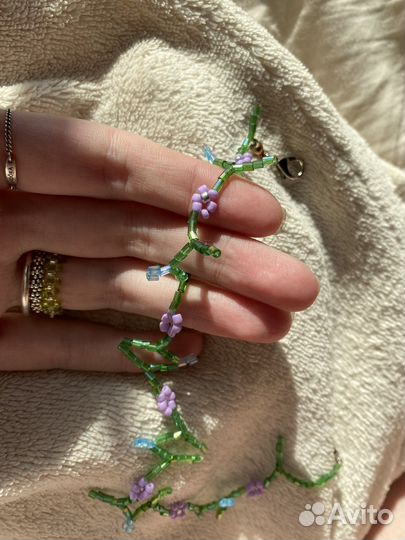 Чокер из бисера