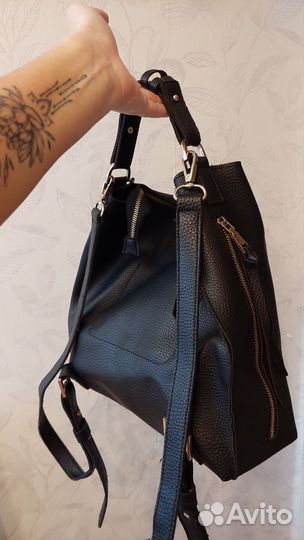 Сумка Рюкзак женский кожаный