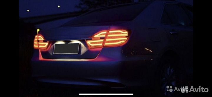 Задние фонари на Камри