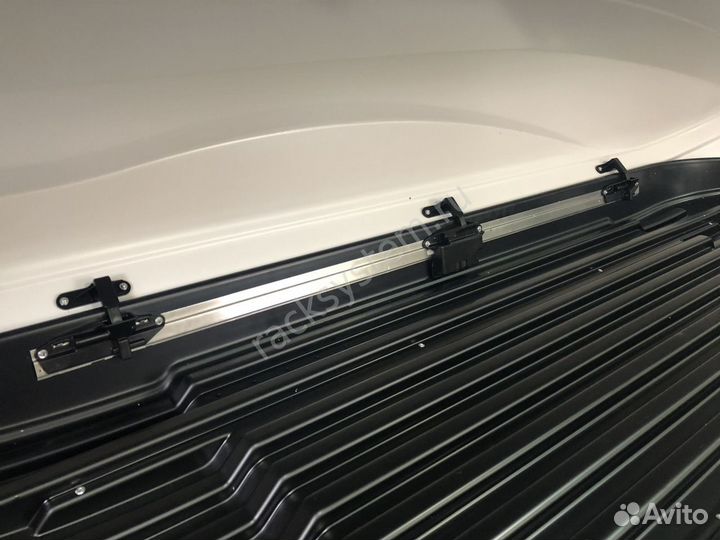 Бокс на крышу Евродеталь Magnum 580 черный карбон