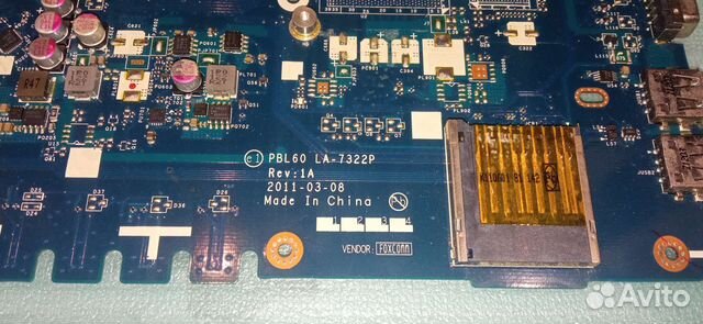 Материнская плата Asus k53u