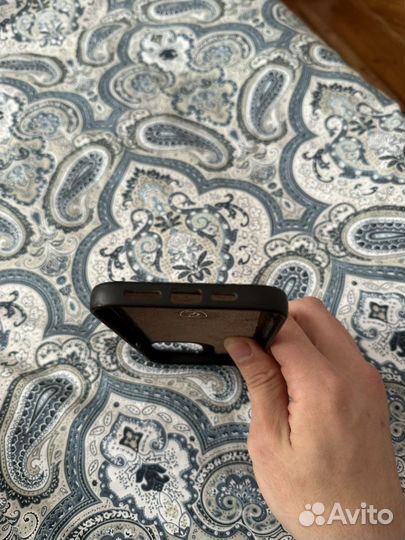 Чехол из кожи крокодила на iPhone 12 pro max