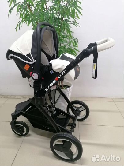 Новая автолюлька на коляску (с адаптерами)