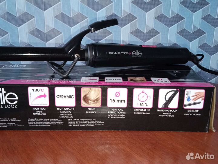 Плойка rowenta