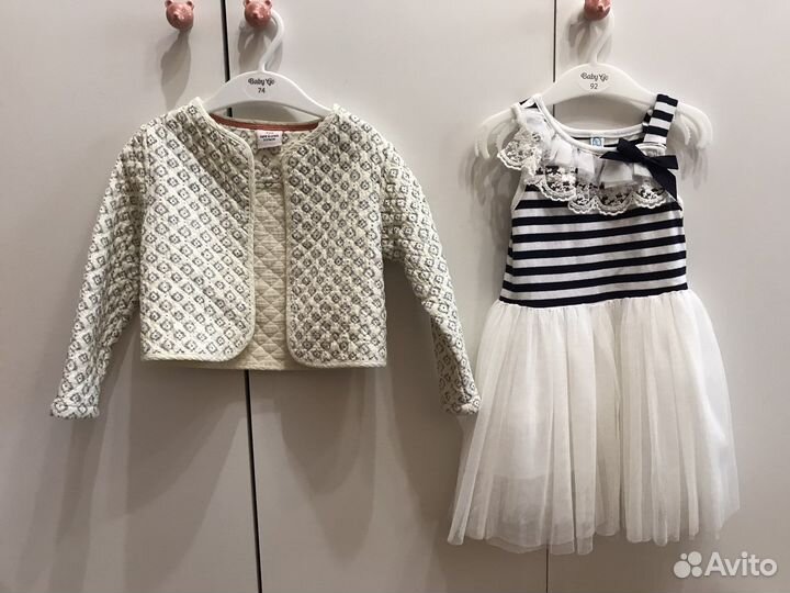 Вещи пакетом на девочку 92-104