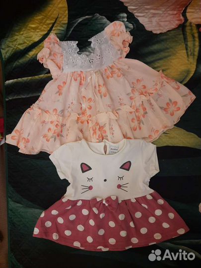 Детские вещи пакетом для девочки от 3 до 6 месяцев