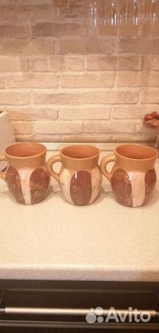 Пивная кружка СССР, глина обозжена