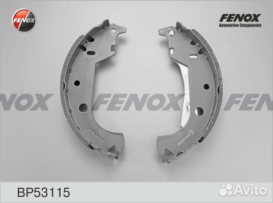 Колодки барабанные к-кт fenox BP53115