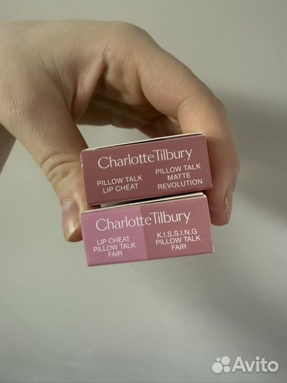 Charlotte Tilbury Pillow talk lip kit набор