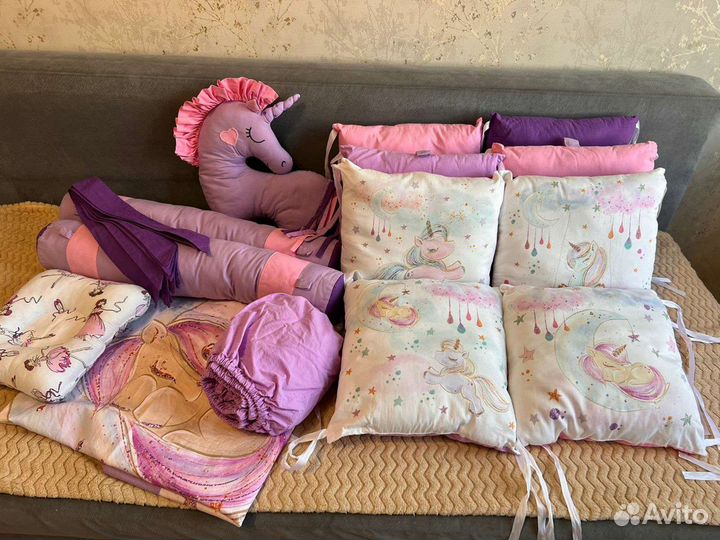 Бортики в кроватку