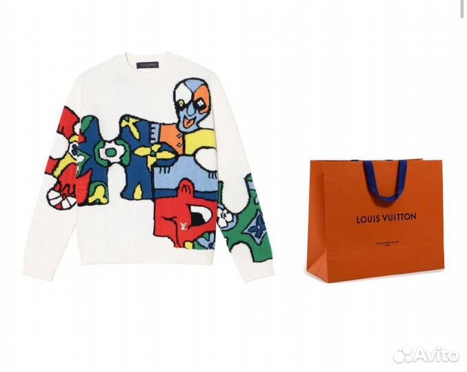 Свитер Louis vuitton эксклюзив