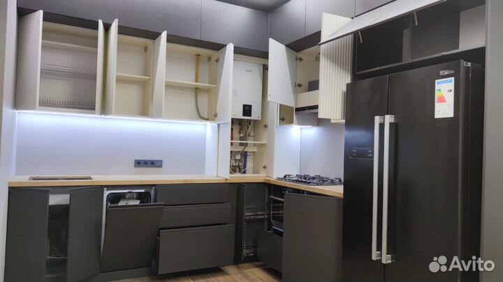 Столешница из дуба угловая