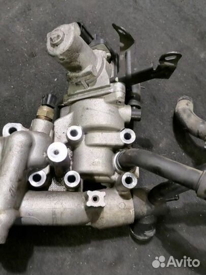 Корпус термостата Hyundai Santa Fe CM 2005-2012