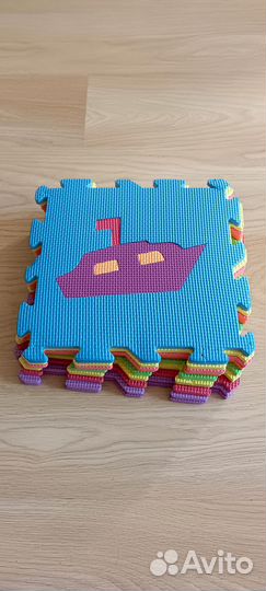 Коврик с пазлами