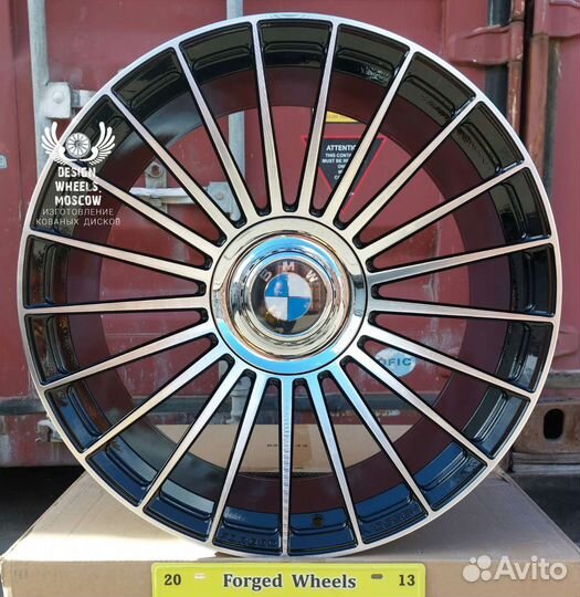 Кованые диски R22 на BMW X5 G05 X6 G06 X7 G07