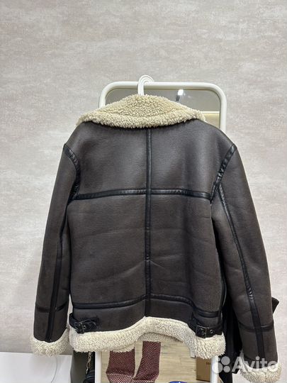 Дублёнка мужская искуственная Zara