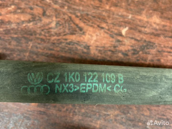 Патрубок радиатора фольксваген гольф 6