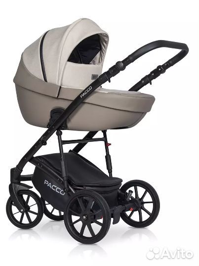 Коляска Riko Pacco 3 в 1 Latte