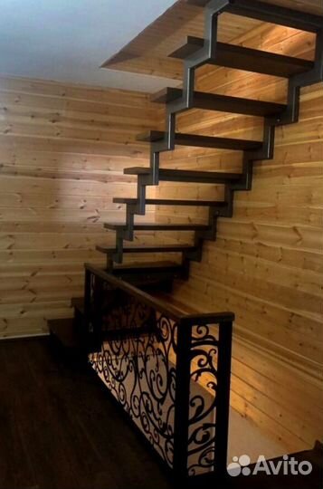 Лестницы с поворотом