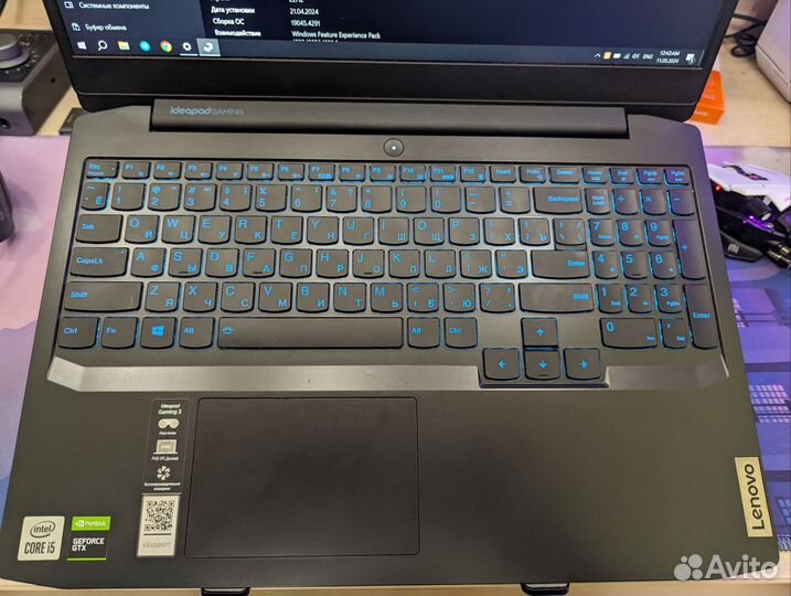 Игровой ноутбук IdeaPad Gaming 3