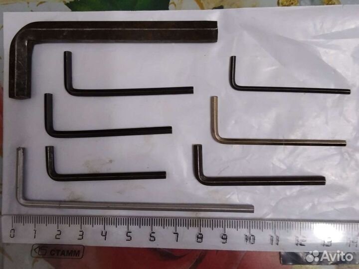 Набор ключей шестигранников