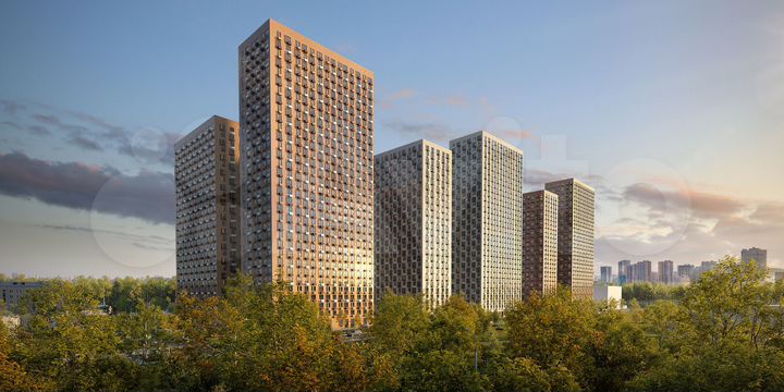 1-к. квартира, 34,3 м², 17/33 эт.