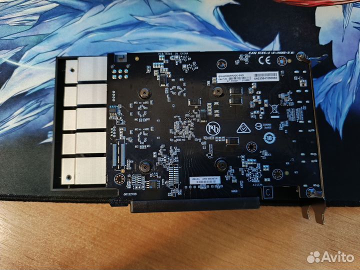 Видеокарта gigabyte Intel Arc A380 windforce OC