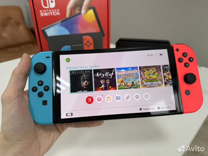 Nintendo switch oled прошитая