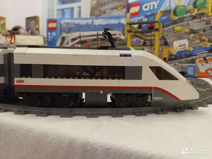 Lego City поезда