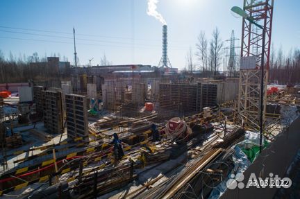 Ход строительства ЖК «Живи! В Рыбацком» 1 квартал 2022