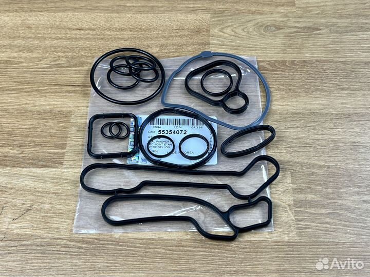 Прокладки теплообменника GM 55354072