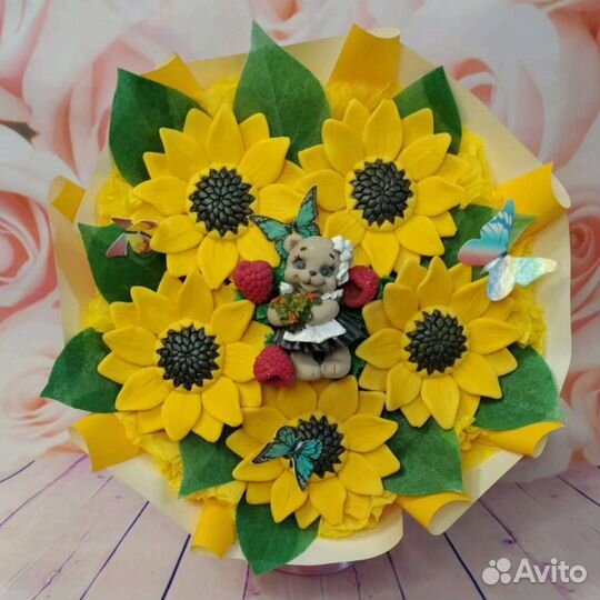 Букет из бельгийского шоколада на 1 сентября