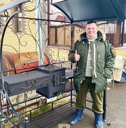 Мангал беседка