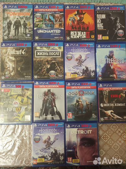 Игры Sony PS4