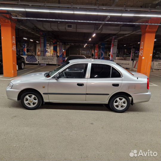 Hyundai Accent 1.5 МТ, 2005, 282 000 км
