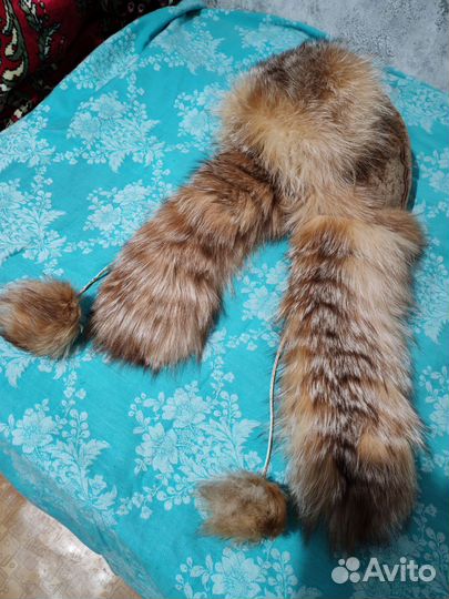 Шапка ушанка женская натуральный мех