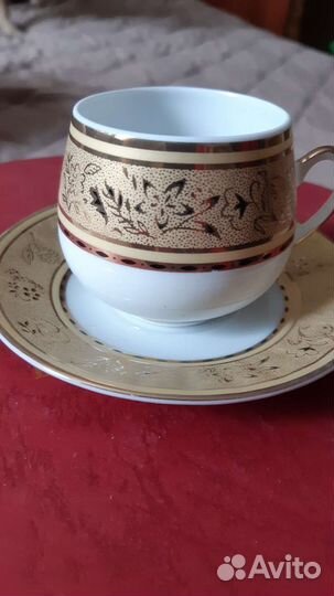 Кофейный фарфоровый сервиз