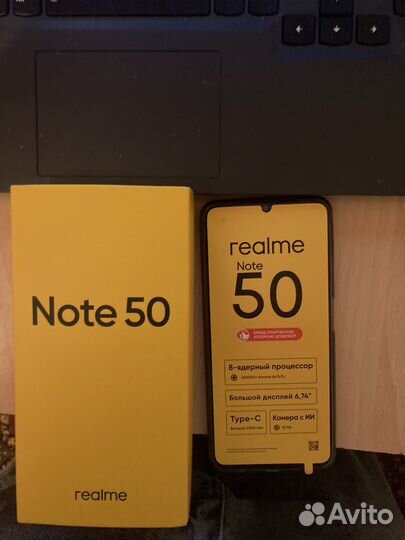 realme Note 50, 3/64 ГБ