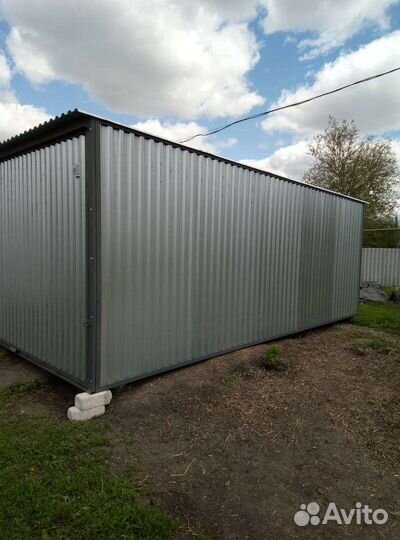 Гараж пенал ракушка металлический