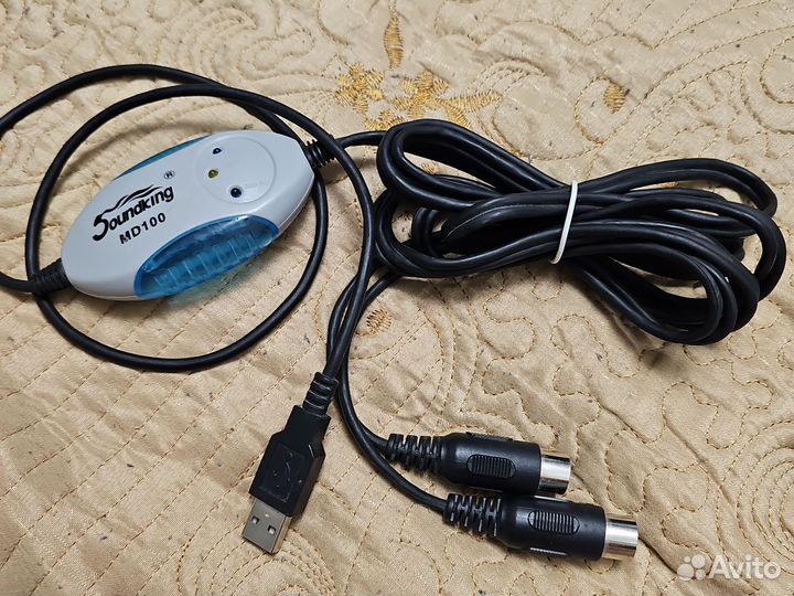 Интерфейс USB-midi soundking MD100