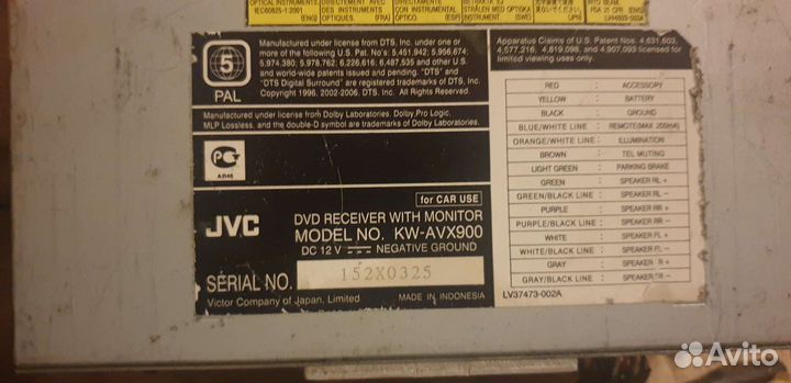 Магнитола 2 din jvc