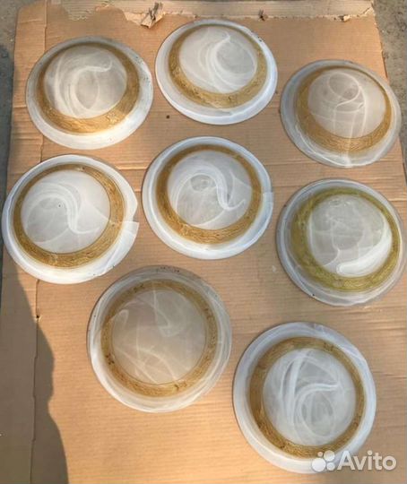 Плафоны для люстры стеклянные