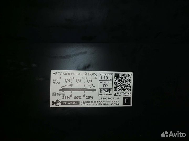 Автобокс на крышу аренда