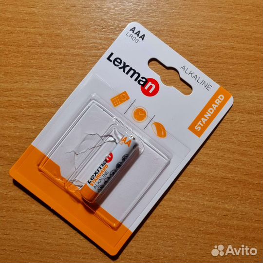 Батарейка ааа мизинчиковая новая