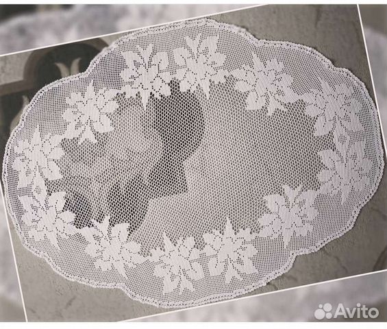 Скатерть ручной работы новая
