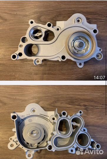 Водяная помпы +ремень на VAG CT 1185