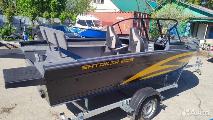 Новая Моторная Лодка Shtoker 505F