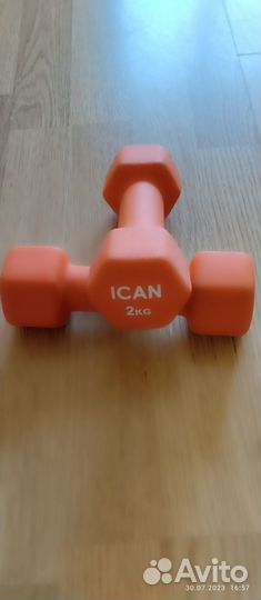 Гантели 2 кг