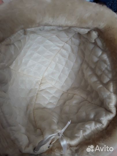 Шапка зимняя меховая женская