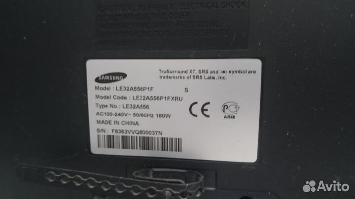 Продаю телевизор samsung LE32A556